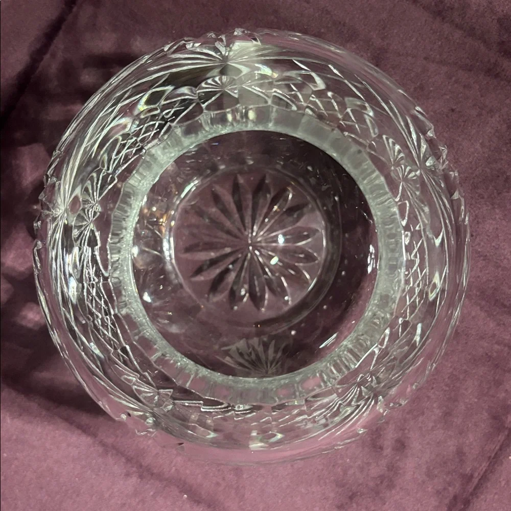 1980’s Rogaska Clear Cut Crystal Glass Decorative Bowl - Picture 3 of 8